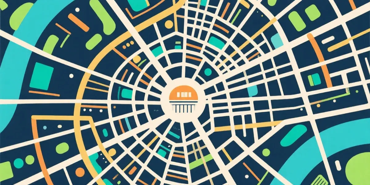 办公地址地图示意图